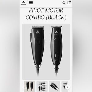 Andis Pivot Motor Clipper Set